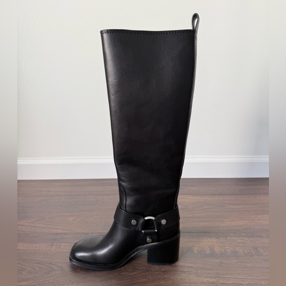 Loeffler Randall Audrey 70MM Leather Knee High Boots - Picture 8 of 16